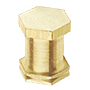 Series 44 Brass Blind-End Molded-In Inserts