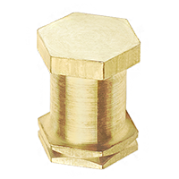 Series 44 Brass Blind-End Molded-In Inserts Series 44 Brass Blind-End Molded-In Inserts